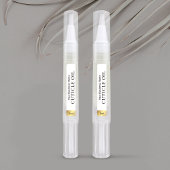 Gold Cosmetic Twist Pen 3ml 5ml Cuticle Oil Label