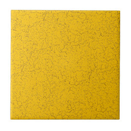 Gold Crackle Glaze Solid Color Tegel Tegeltje