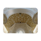 Gold Crafted Ceiling Motif 3"x4" Magnet Magneet (Horizontaal)