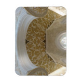 Gold Crafted Ceiling Motif 3"x4" Magnet Magneet (Verticaal)