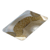 Gold Crafted Ceiling Motif 3"x4" Magnet Magneet (Linkerzijde)