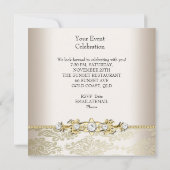 Gold Cream met inscriptie: kijk op de legant Kaart (Achterkant)