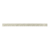 Gold Cream Zebra Print Faux Glitter Satijnen Lint (Voorkant)