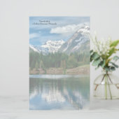 Gold Creek Pond Briefpapier (Staand voorkant)