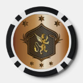 GOLD CREST JUBILEUM GELEGENHEDEN CHIPS (Achterkant)