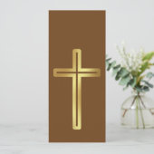 Gold Cross-Bladwijzer (Staand voorkant)