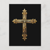 Gold Cross Briefkaart (Voorkant)