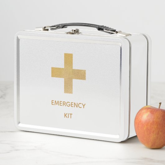 Gold Cross Emergency Kit Medicine Metalen Doos (In situ)