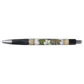 Gold Cross en Flowers Pen (Voorkant)