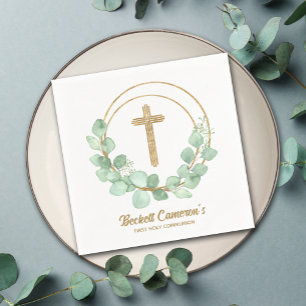 Gold Cross Eucalyptus Community Servet