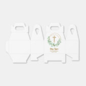 Gold Cross Eucalyptus First Community Bedankdoosjes (Uitgevouwen)