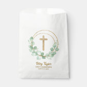 Gold Cross Eucalyptus First Community Bedankzakje (Voorkant)