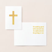 Gold Cross Folie Kaarten (Display)