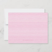 GOLD CROSS modern heilig baptisme meisje roze dank Kaart (Achterkant)