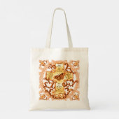 Gold Cross Serenity gebed Canvas tas (Achterkant)