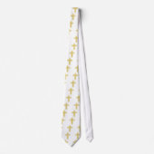 Gold Cross Stropdas (Voorkant)