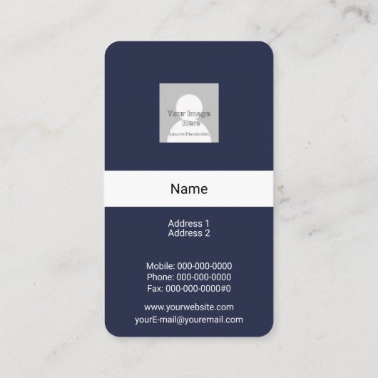 Gold Cross Visitekaartje (Achterkant)