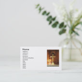 Gold Cross-Visitekaartje Visitekaartje (Staand voorkant)