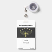 Gold Cross Wing Badge (Voorzijde met uittrekbare clip)