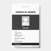 Gold Cross Wing Badge (Achterkant)