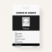 Gold Cross Wing Badge (Achterkant)