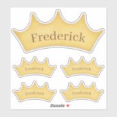 Gold Crown 5 Kinder labels en Baby labels met pers (Vel)