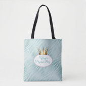 Gold Crown Custom Pageant Canvas tas (Voorkant)