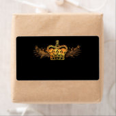 Gold Crown Label (Insitu)