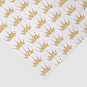 Gold Crown Pattern Tissuepapier (Detail)