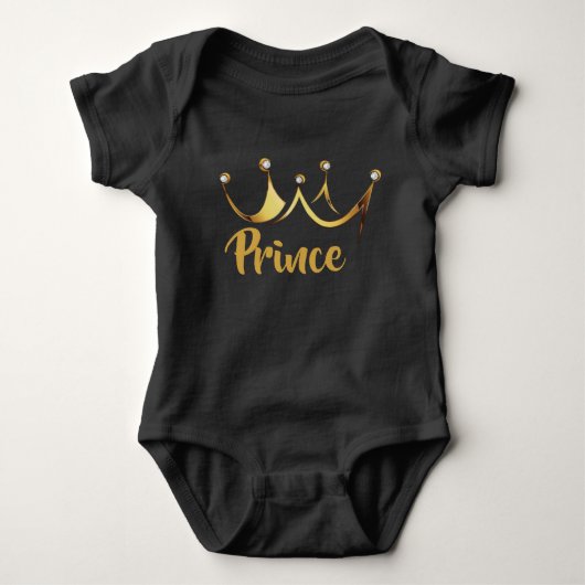 Gold Crown Prince Romper (Voorkant)