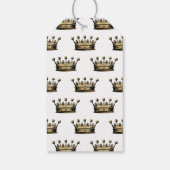  Gold Crown Royal HAPPY BIRTHDAY Fun Cadeaulabel (Achterkant)