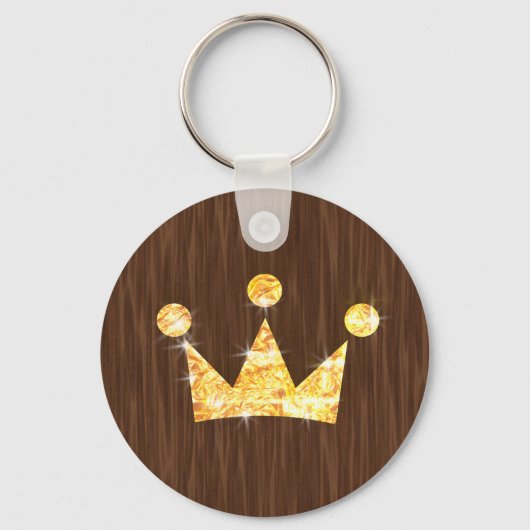 Gold Crown Sleutelhanger (Voorkant)