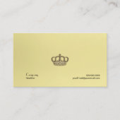 Gold Crown Visitekaartje (Voorkant)