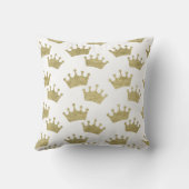 Gold Crowns sprookje Prince Storybook Decor Kussen (Achterkant)