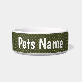 Gold Crowns Voerbakje