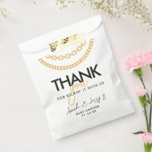 Gold Cuban Link Chain Hip Hop Baby shower Bedankzakje (Gezegeld)