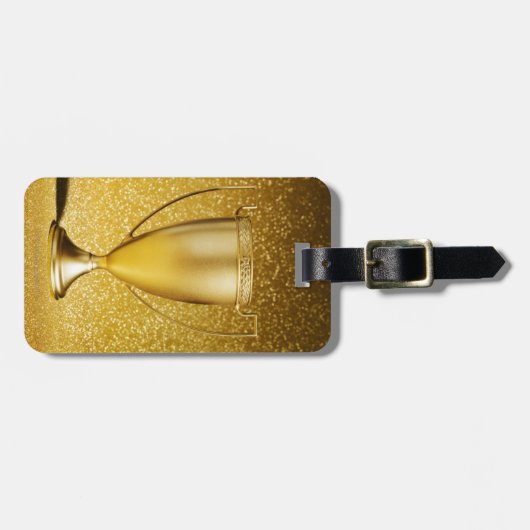 Gold Cup Trofee Bagagelabel (Voorkant horizontaal)