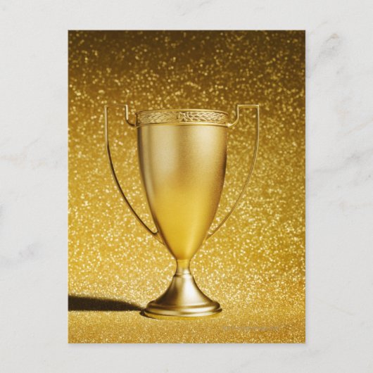 Gold Cup Trophy Briefkaart (Voorkant)
