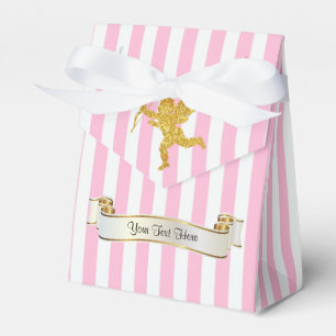 Gold Cupid personaliseren Bedankdoosjes