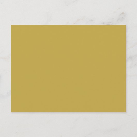 Gold Cupids Elegant Script Save the Date Aankondigingskaart (Achterkant)