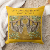 Gold Cushion - Sloths Kussen (Deken)