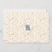 Gold Cutlery Rehearings Dinner Party Kaart (Achterkant)