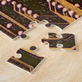 Gold Cyber Circuit Board Tech Electronics Legpuzzel (Zijkant)