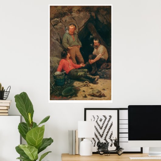 Gold-dagen (1171C) Poster (Thuiskantoor)