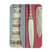 Gold dagger en sheath, Tutankhamun Treasure, c.13 Magneet (Verticaal)