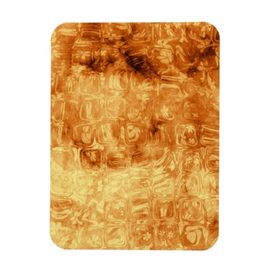 Gold Daisy Reflections Magneet (Verticaal)