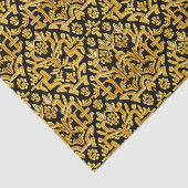 Gold Damask Embroidery -  historische ontkoppeling Tissuepapier (Detail)