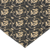  Gold Damask op Black Tafelkleed (Gekanteld)