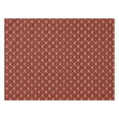  Gold Damask op Bourgogne Tafelkleed (Voorkant (Horizontaal))