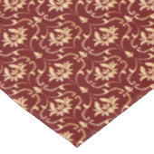  Gold Damask op Bourgogne Tafelkleed (Gekanteld)